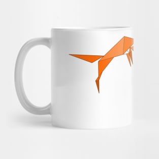 jumping red fox Mug